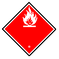 ȼ壨2ࣩȼҺ壨3ࣩUN Transport symbol for inflammable gases (Class 2) or liquids (Class 3)