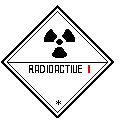 ƷIUN Transport symbol for radioactive substances, Category I